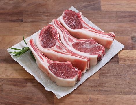 Lamb Cutlet, Organic, Daylesford (400g)