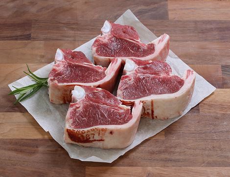 Lamb Chops, Organic, Daylesford (500g)