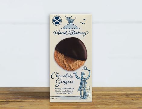 Chocolate Gingers, Organic, Island Bakery (133g)