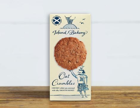 Oat Crumbles, Organic, Island Bakery (125g)