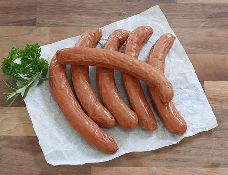 Curry Beef Frankfurters, Organic, Rare & Pasture (240g)