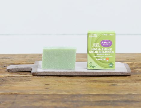 organic shampoo bar high shine balade en provence