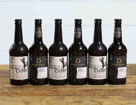 Mixed Sparkling Cider Half Case, Organic, Dunkertons (6 x 500ml)