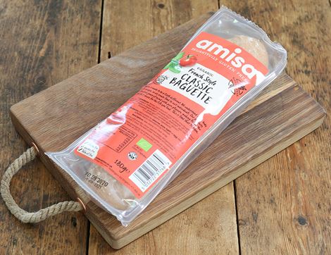 Gluten Free Classic Baguette, Organic, Amisa (180g)