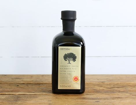 Greek Kalamata PDO Extra Virgin Olive Oil, Organic, Odysea (500ml)