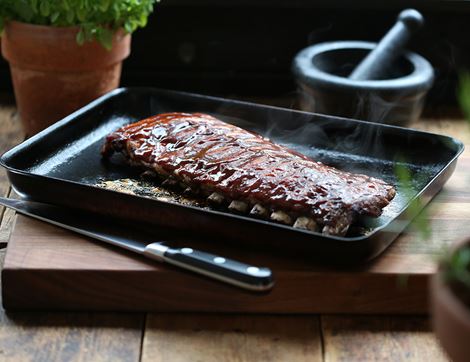 Slow Cooked Salt & Pepper Ribs, Organic, Helen Browning (580g)