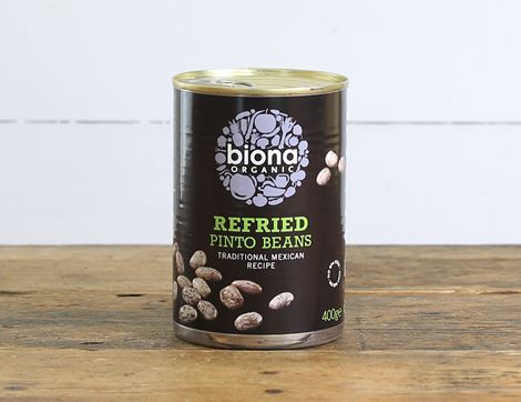 organic refried pinto beans biona