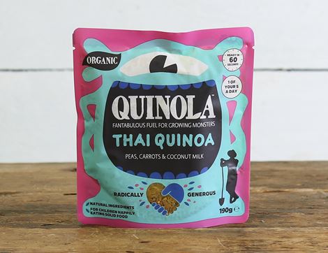 Thai Quinoa Kid's Meal, Organic, Quinola (190g)