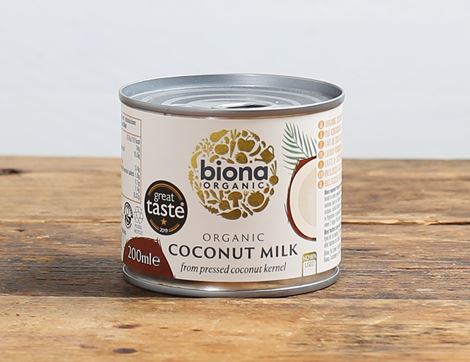 Coconut Milk, Organic, Biona (200ml)