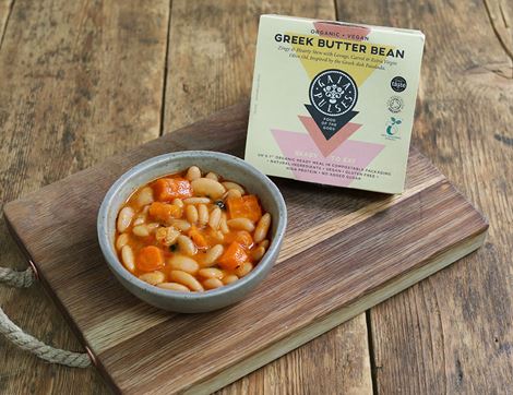 Greek Butter Bean Fasolada, Organic, Gaia Pulses (280g)