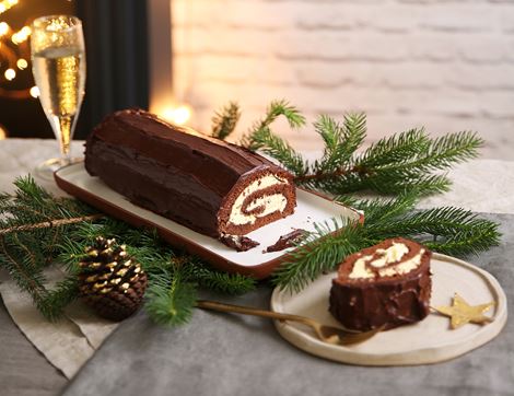 the yule log chritmas recipe kit