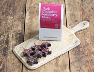 Dark Chocolate & Raspberry Stars