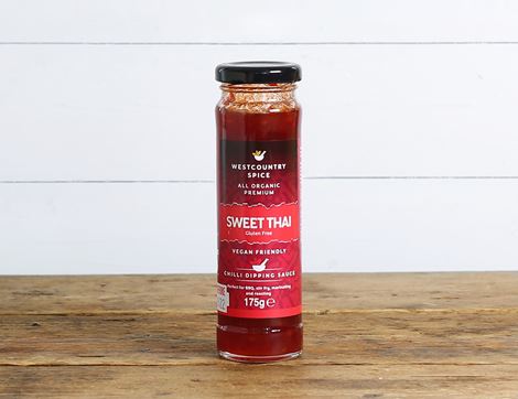 organic sweet thai chilli dipping sauce westcountry spice
