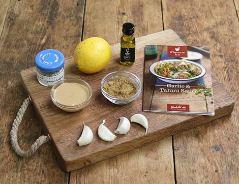 Garlic & Tahini Sauce Kit, Organic 