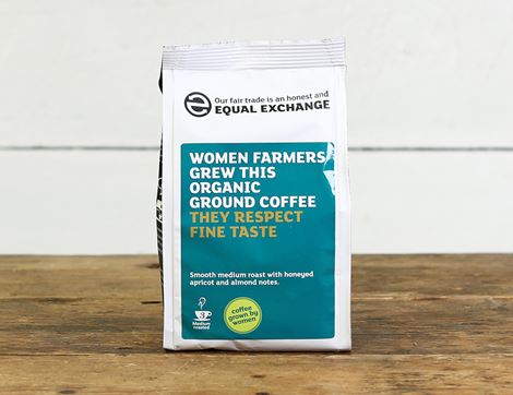 organic women farmers ground coffee