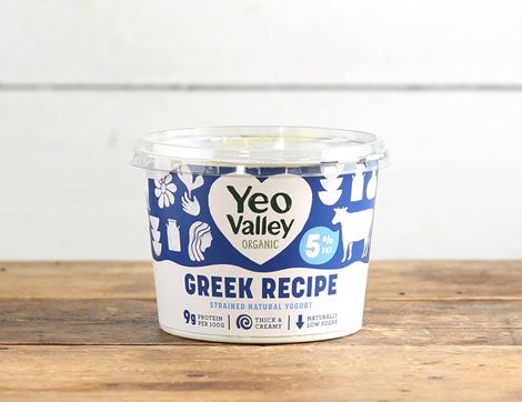 strained natural yogurt yeo valley