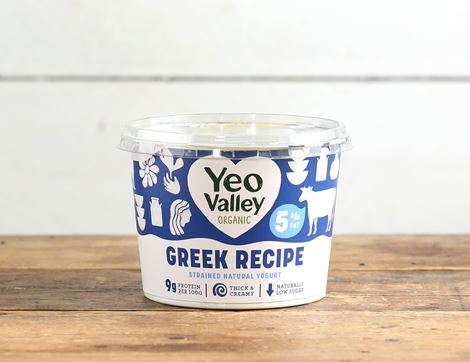 strained natural yogurt yeo valley