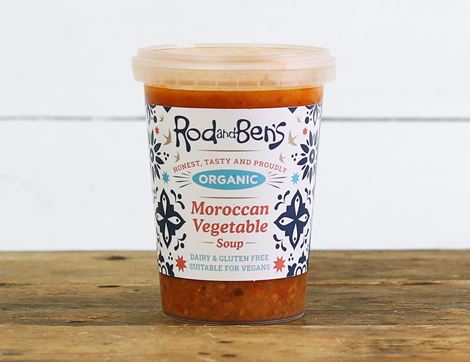 Moroccan Vegetable Soup, Organic, Rod & Ben's (600g)