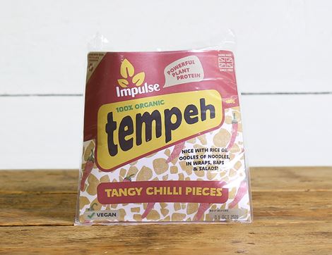 organic tempeh pieces with sweet chilli impulse foods