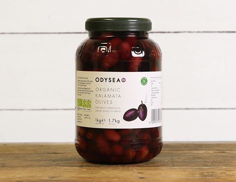 organic kalamata olives in brine