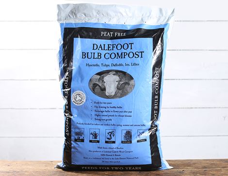wool compost for bulbs dalefoot composts
