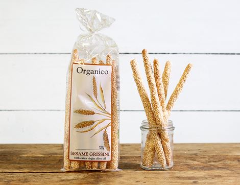 Organic sesame grissini organico