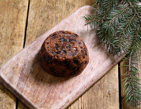 organic mini vegan christmas pudding authentic bread company