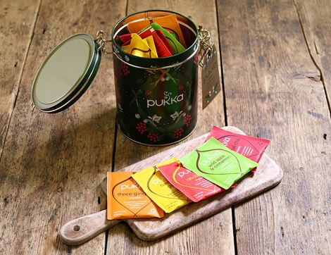 organic festive tea collection kilner