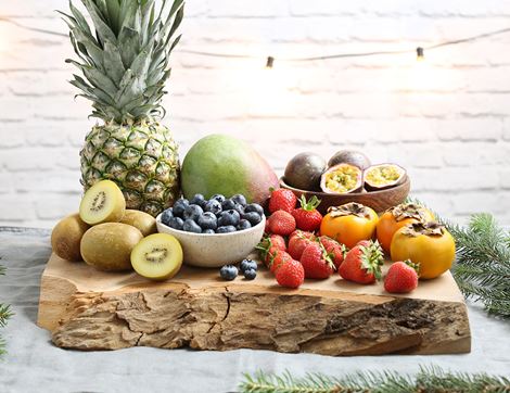 The Deluxe Christmas Fruit Box, Organic
