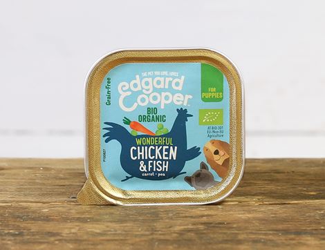 organic chicken and fish wet food for dogs