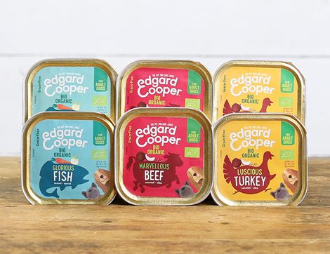 Edgard & Cooper Dog Food Bundle, Organic (6 x 100g)