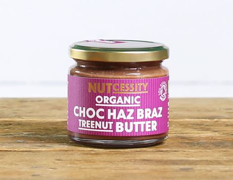Chocolate Haz Braz Nut Butter, Organic, Nutcessity (180g)