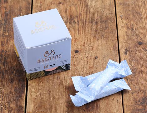 naked tampons organic cotton &sisters