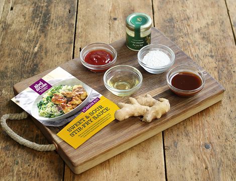 organic sweet & sour stir fry kit