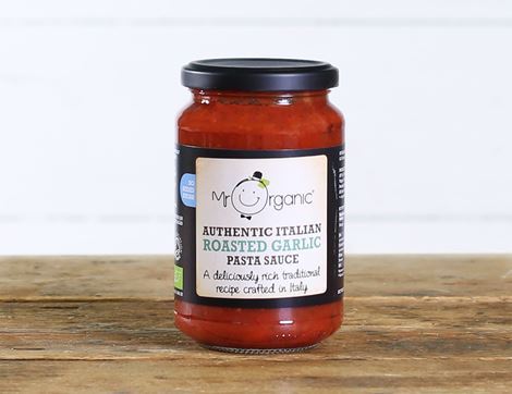 Roasted Garlic Pasta Sauce, Organic, Mr Organic (350g)