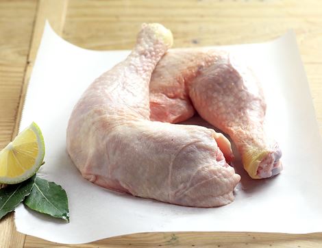 Chicken Legs, Bone In, Organic, Abel & Cole (640g avg, pack of 2)