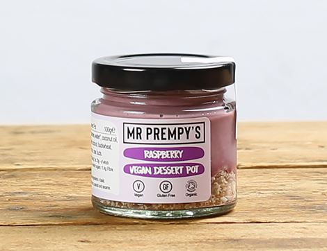 Raspberry Dessert Pot, Organic, Mr Prempy's (100g) 