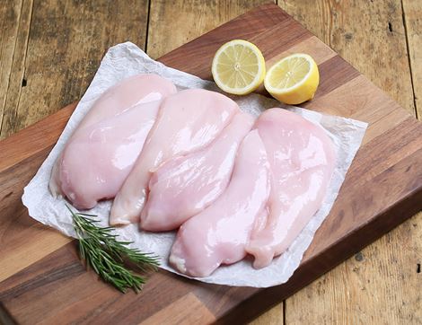 organic larger pack chicken breast fillets