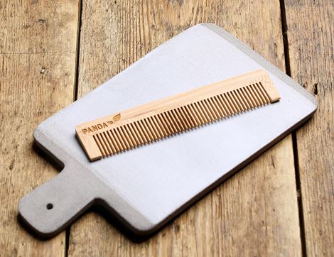 bamboo comb panda packaging