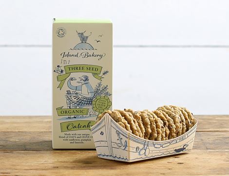 organic three seeded oatcakes island bakery