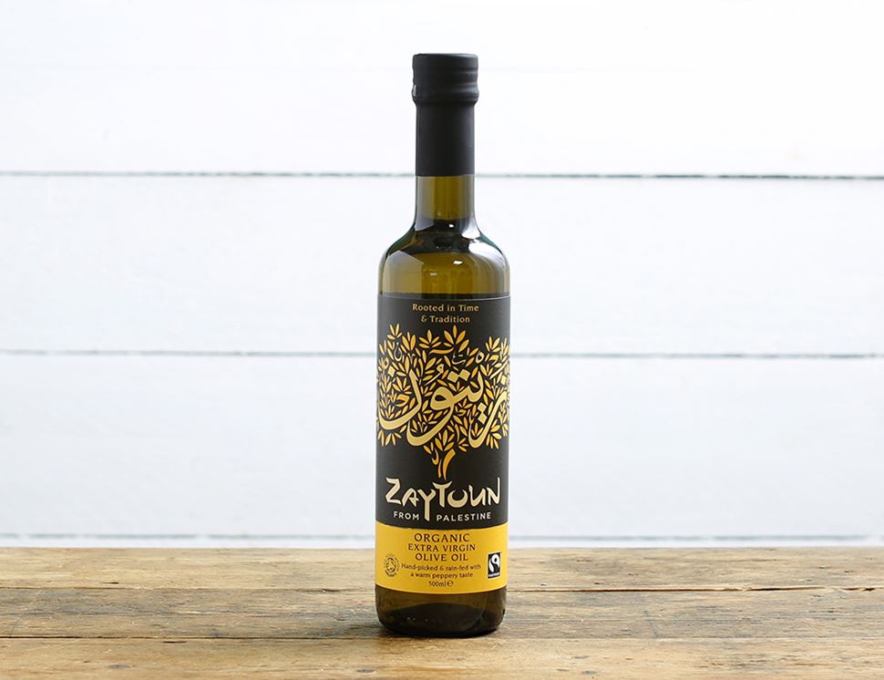 Extra Virgin Olive Oil, Organic & Fairtrade, Zaytoun (500ml)