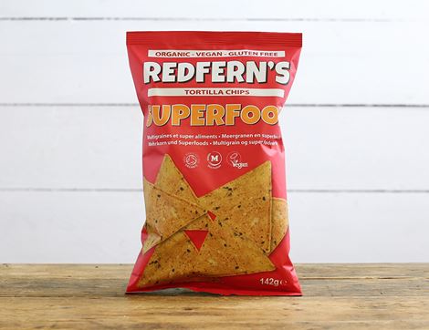 organic superfood sweet potato, buckwheat & hemp chips redferns