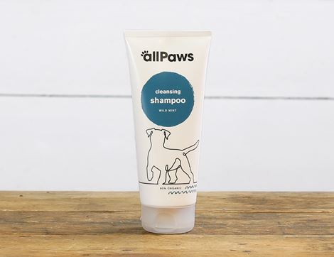 organic wild mint pet shampoo green people