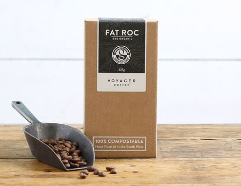 Fat Roc Coffee Beans, Organic, Voyager Coffee (227g)