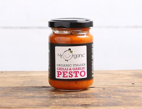 chilli garlic pesto mr organic