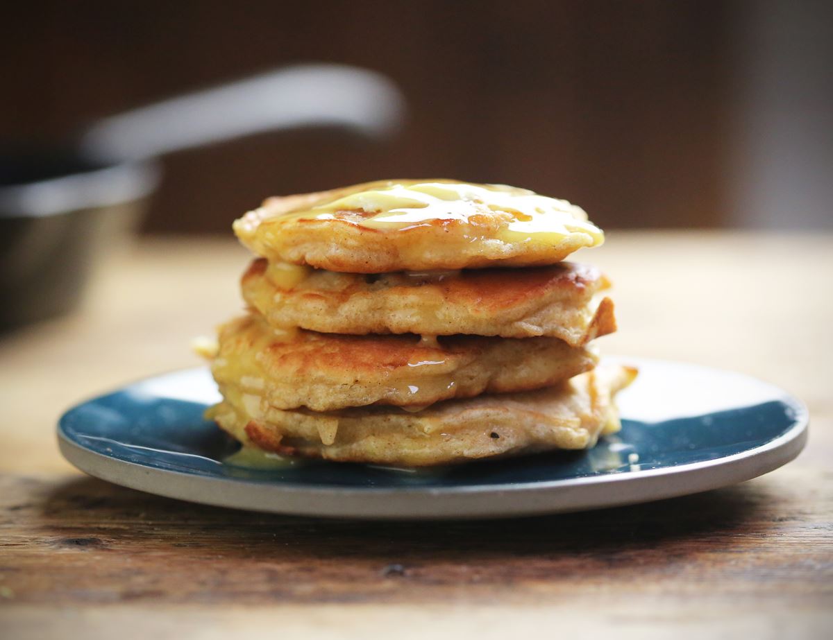 Parsnip & Apple Pancakes