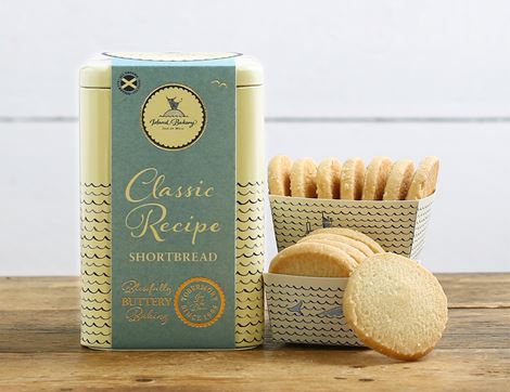 organic shortbread tin island bakery