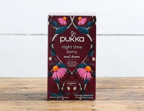 night time berry tea pukka