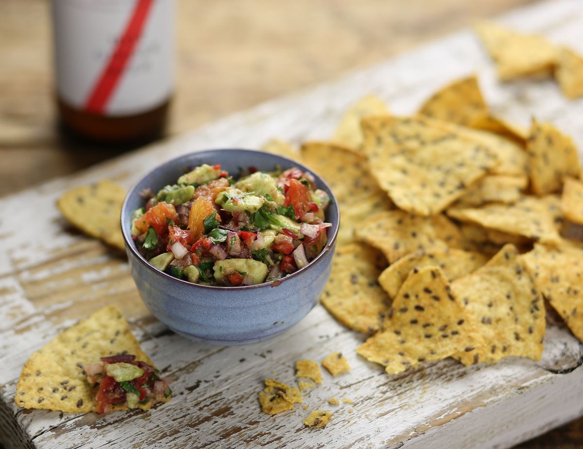 Blood Orange Guacamole