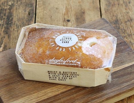 Lemon Drizzle Cake, Organic, Daylesford (500g)